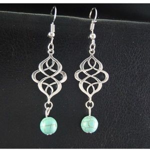 Chinese Knot Drop Earrings